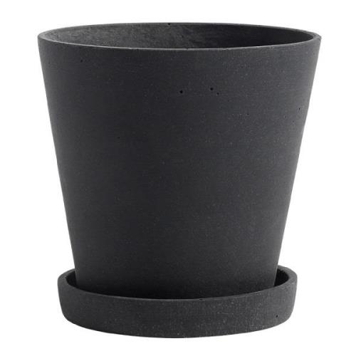 HAY - Flower Pot M Svart