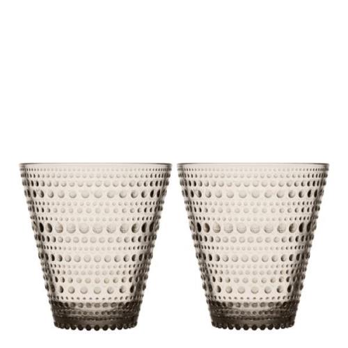 iittala - Kastehelmi Tumbler 30 cl 2-pack Linne