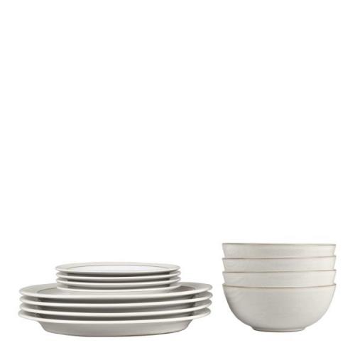 Denby - Natural Canvas Startset 12 delar Vit