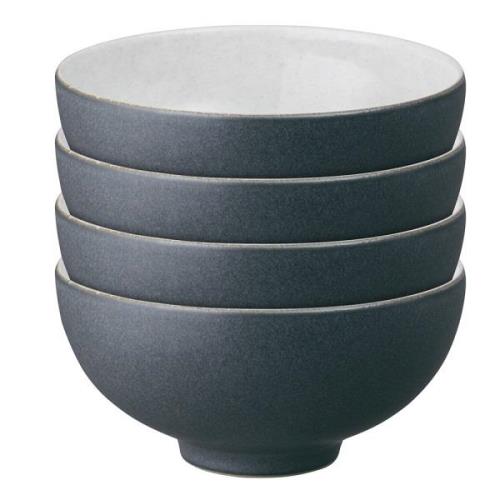 Denby - Impression Skål 13 cm 4-pack Charcoal Blue