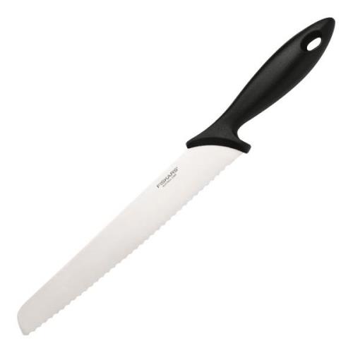 Fiskars - Essential Brödkniv 23 cm Svart