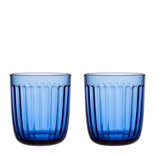 iittala - Raami Dricksglas 26 cl 2-pack Ultramarinblå