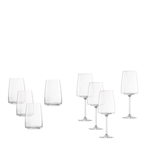 Zwiesel Glas - Vivid Senses Vinset 8 glas Klar