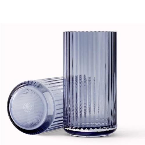 Lyngby Porcelain - Vas 20 cm glas Blå