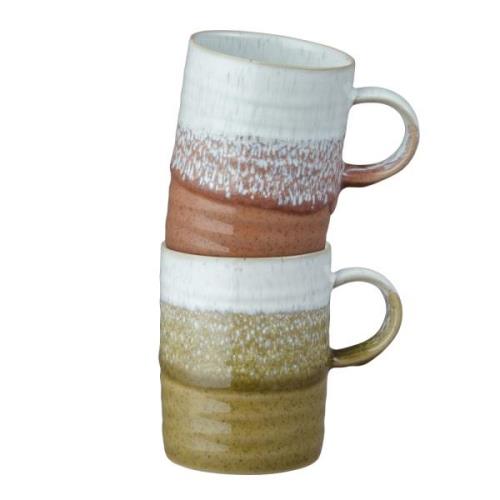 Denby - Mugg 40 cl 2-pack Ochre/Rust