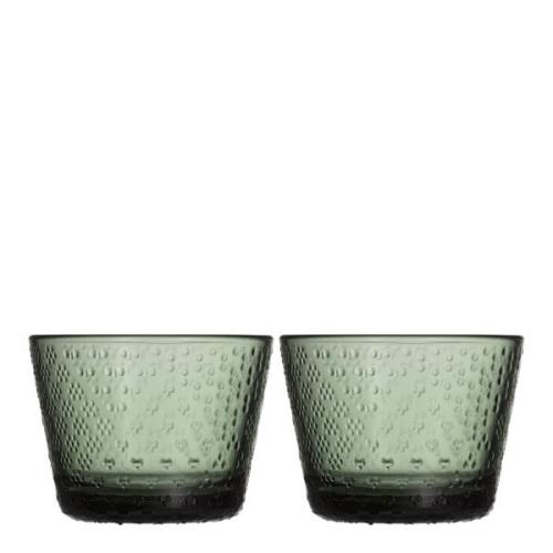 iittala - Tundra Glas 16 cl 2-pack Tallgrön