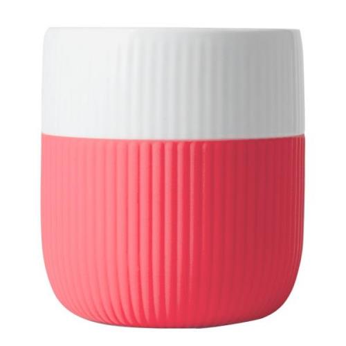 Royal Copenhagen - Fluted Contrast Mugg 35 cl Hibiskus