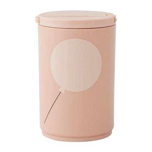 Design Letters - Kids Life Mugg M/Sugrör 33 cl Ballong Nude