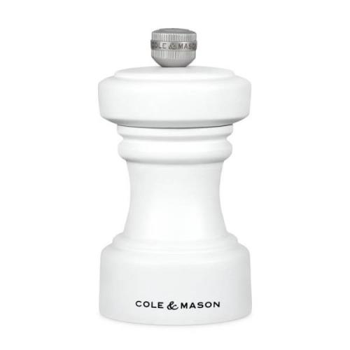 Cole & Mason - Hoxton Saltkvarn 10 cm Matt Vit