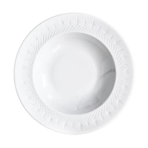 Frederik Bagger - Crispy Porcelain Djup Tallrik 22,5 cm Vit