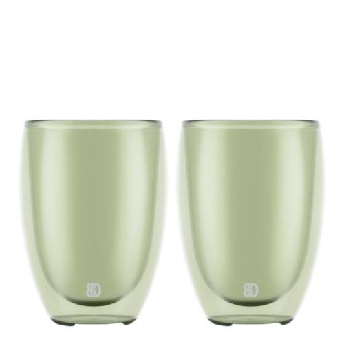 Bodum - Pavina glas 35 cl 2-pack grön