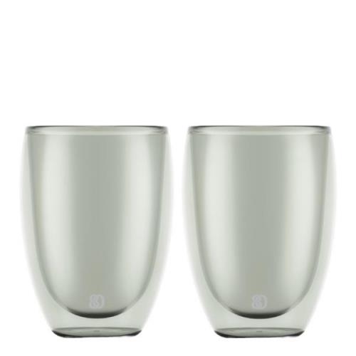 Bodum - Pavina glas 35 cl 2-pack grå