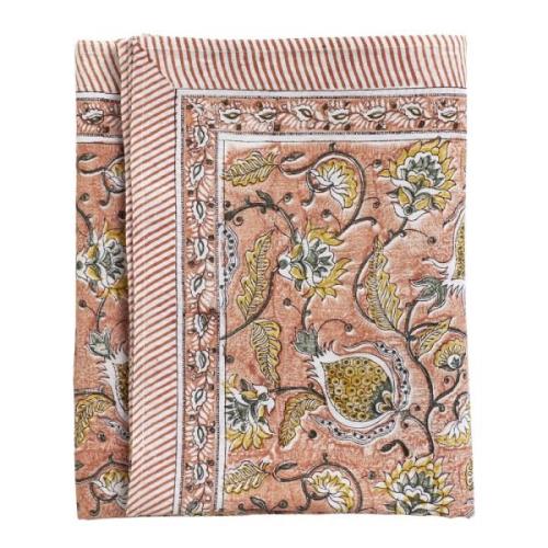 Chamois - Pomegranate linneduk 150x230 cm orange