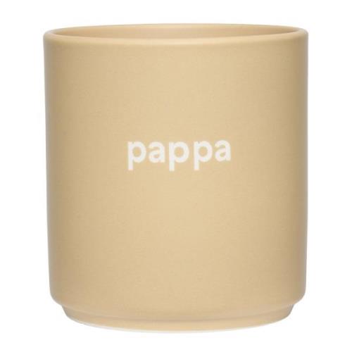 Design Letters - Favourite Mugg Pappa 25 cl Beige