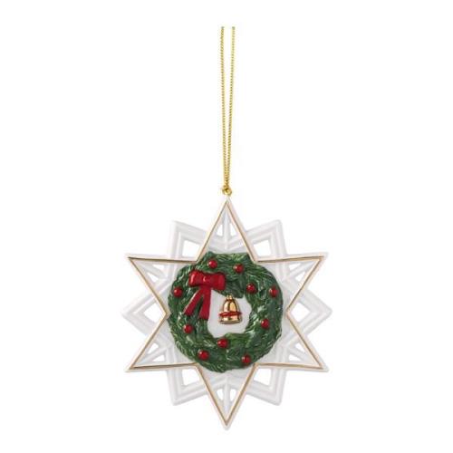 Villeroy & Boch - Christmas Classic julgranspynt stjärna 10 cm vit