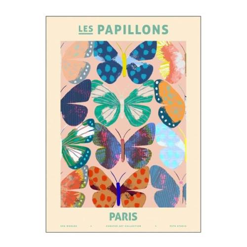 Poster & Frame - PSTR Studio poster 50x70 cm zoe les papillons paris