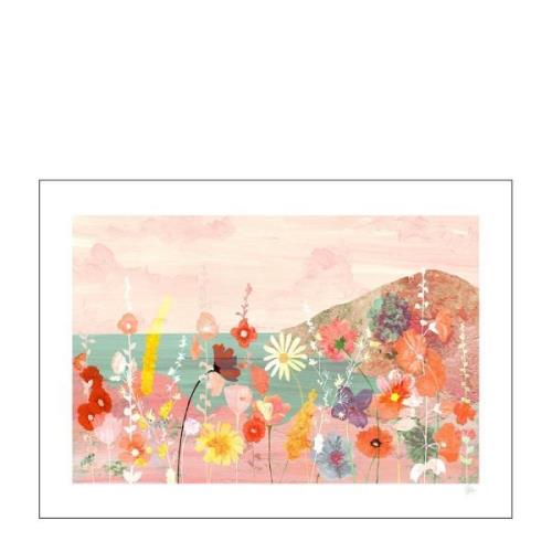 Poster & Frame - Violets Print House poster 50x70 cm flowerscape