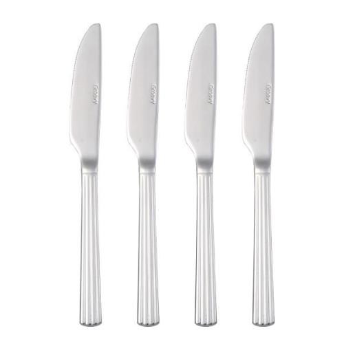 Aida - Groovy kniv 4-pack polerad