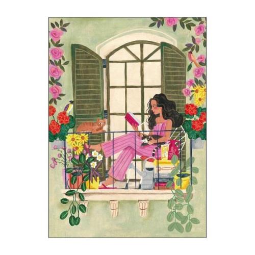 Poster & Frame - Caroline Bonne Müller poster 50x70 cm woman reads on ...