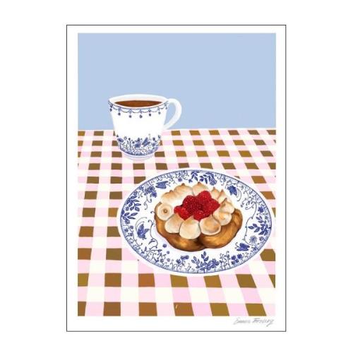 Poster & Frame - Emma Forsberg poster 30x40 cm raspberry meringue