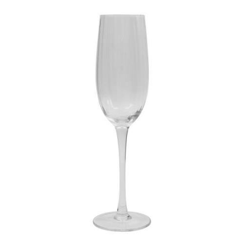 House Doctor - Rill champagneglas 23 cl klar