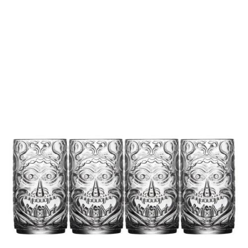 Lyngby Glas - Tiki cocktailglas 45 cl 4-pack klar