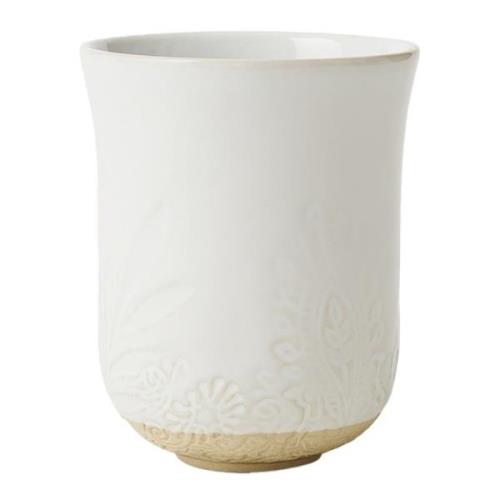 Sthål - Arabesque mugg utan öra 30 cl white