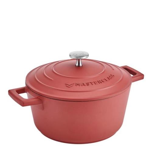 MasterClass - Cast Aluminium gryta 2,5 L röd