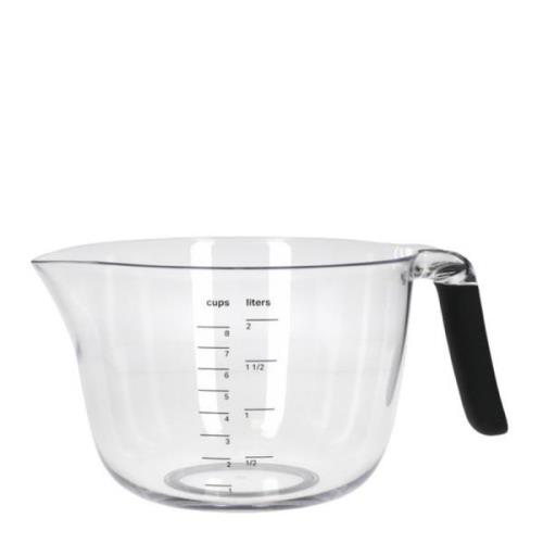 KitchenAid - Core måttkanna med handtag 2 L klar/svart