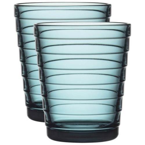 iittala - Aino Aalto Glas 22 cl 2-pack Havsblå