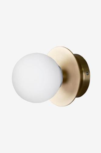 Globen Lighting - Vägglampa/Plafond Art Deco IP44 - Vit - Vägglampor -...