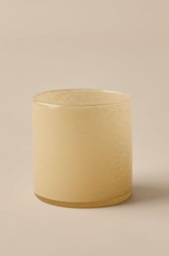 &Home - Ljuslykta / kruka Ruby Medium höjd 12 cm - Beige - Ljusstakar ...