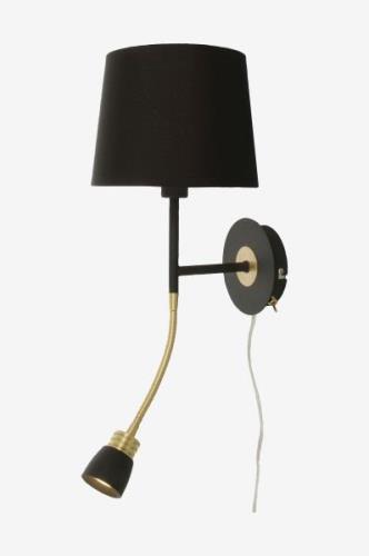 Aneta Lighting - Vägglampa Eketorp - Svart - Vägglampor - Från Homeroo...