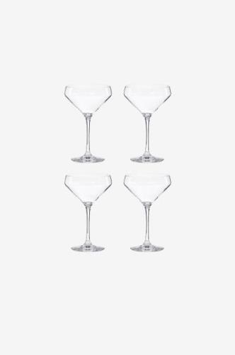 Mischa Billing - Coupeglas / Dessertglas 4-pack Mischa - Natur - Vingl...