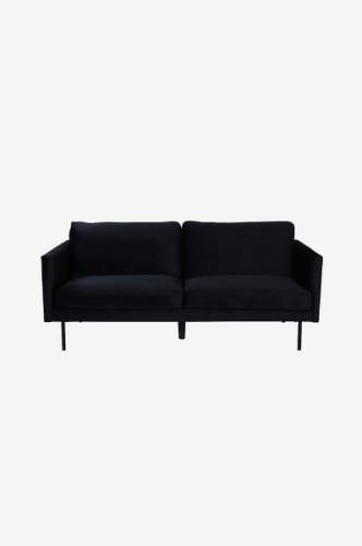 Venture Home - Soffa Zoom, 2-sits - Svart - 3-sits soffor - Från Homer...