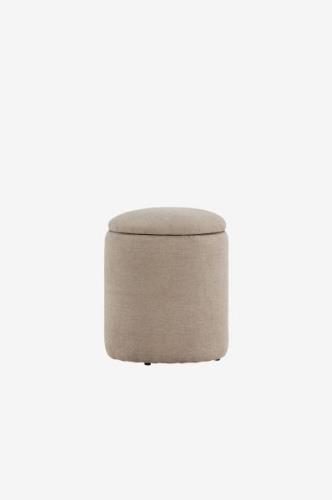 Venture Home - Puff Limpen - Beige - Fotpallar & puffar - Från Homeroo...