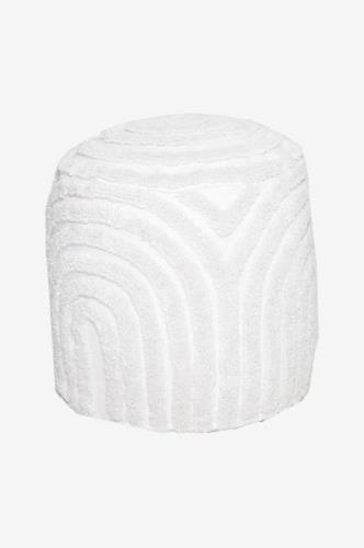 Nordic Furniture Group - Puff Buffy rund - Vit - Fotpallar & puffar - ...