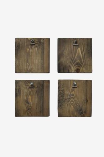 Hanah Home - Väggdekor Decorative Wooden A06 - Brun - Prydnadssaker - ...