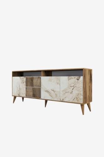 Hanah Home - Avlastningsbord Milan 180 cm - Brun - Skänkar & sideboard...