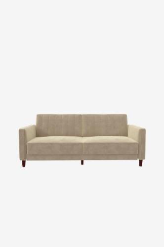 Dorel Home - Bäddsoffa tuftad Pin Transitional - Grå - Bäddsoffor - Fr...