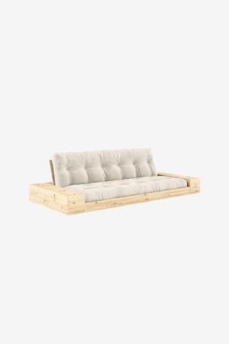 Karup Design - Base Bäddsoffa m. 2 sidolådor Tre sittplatser - Vit - B...