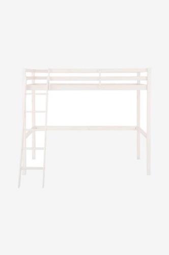 Loft24 - Hög säng ALPI2 90 x 200 cm - Vit - Sängramar - Från Homeroom