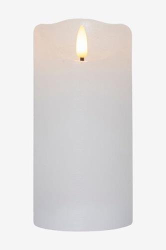 Star Trading - Blockljus Flamme Rustic LED 15 cm - Vit - Ljus - Från H...