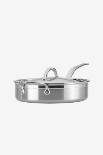 Hestan - Sauteuse ProBond Ø 26 cm, 3,3 liter - Krom - Stekpannor & gri...