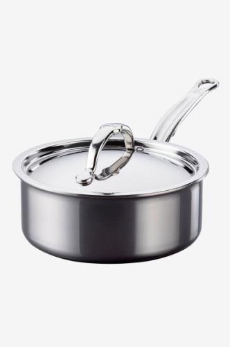 Hestan - Kastrull med lock NanoBond Ø 18 cm, 1,9 liter - Krom - Grytor...