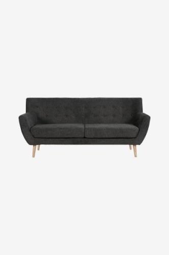 House Nordic - Soffa 3-sits Monte - Grå - 3-sits soffor - Från Homeroo...