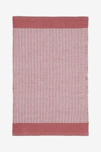 Svanefors - Matta Stripe, 170x240 cm - Rosa - Bomulls- & trasmattor - ...