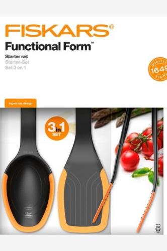 Fiskars - Startset Functional Form, 3 delar - Husgeråd - Från Homeroom