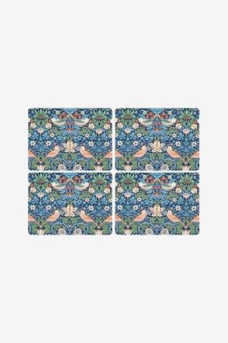 Pimpernel - Bordsunderlägg Morris & Co Strawberry Thief Blue 4-pack - ...