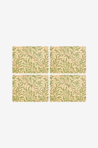 Pimpernel - Bordsunderlägg Morris & Co Willow Bough Green 4-pack - Fle...